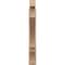 Ekena Millwork 5 1/2-in W x 34-in D x 42-in H Balboa Block Rough Cedar Woodgrain TimberThane Outlooker, Primed Tan OUTUR055X34X42BOA44RCPR - alternate 6